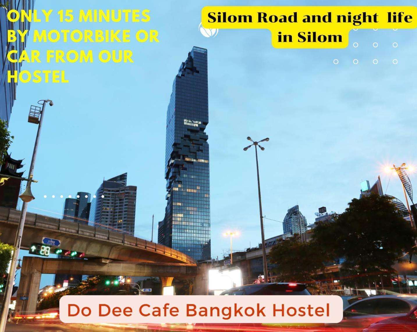 Do Dee Cafe Bangkok Hostel Exteriör bild